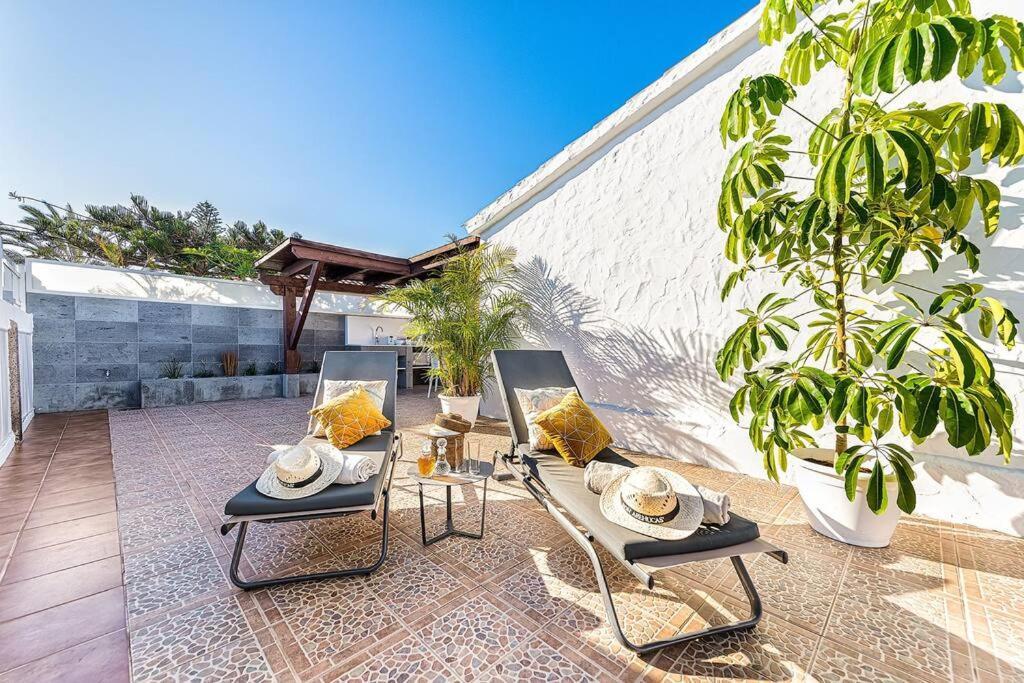 Bungalows Los Arcos 77 San Bartolome Bagian luar foto