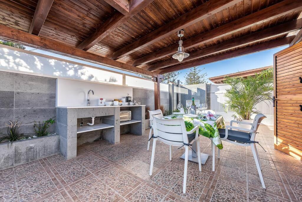 Bungalows Los Arcos 77 San Bartolome Bagian luar foto